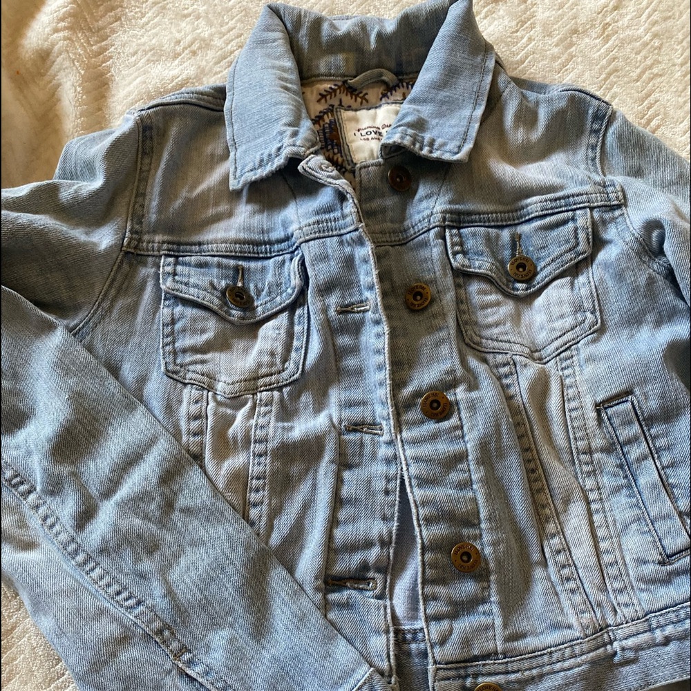 Demi crop light Jean Demi  jacket